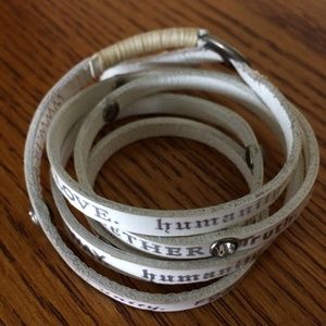Humanity for All Wrap Bracelet